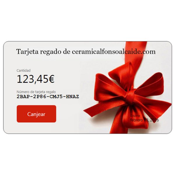 Tarjeta Regalo